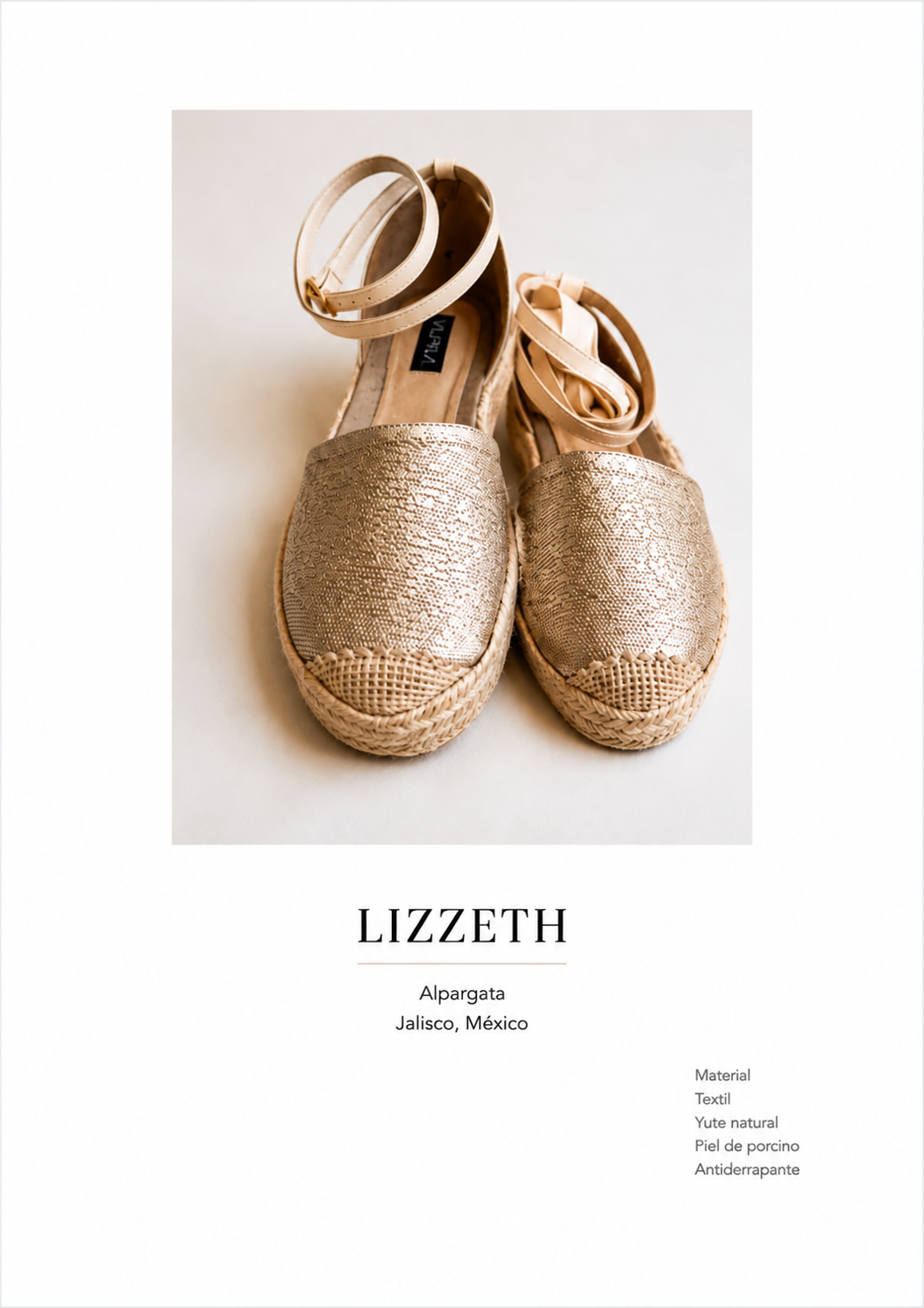 LIZZETH ALPARGATA